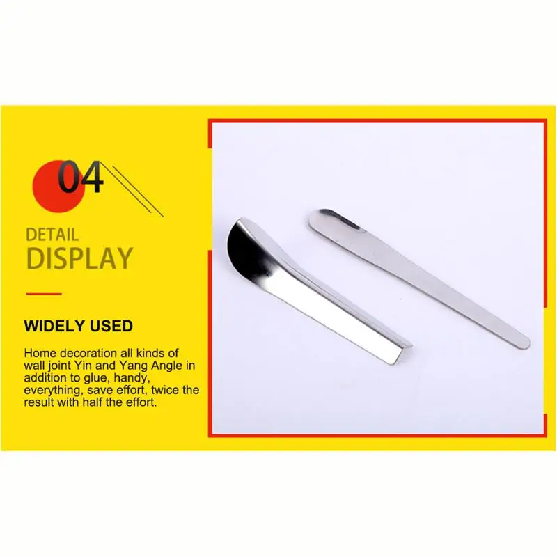 Новый нож для шпатлевки 2 шт. скребок гипсокартона пола стен керамической плитки