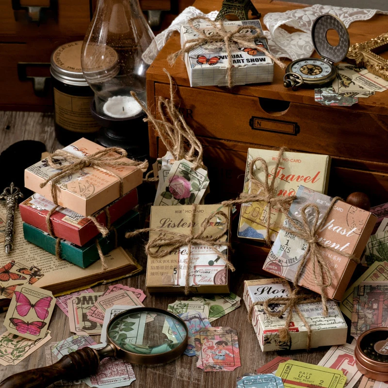 Лидер продаж 100 листов бумага для скрапбукинга декоративная этикетка открытка