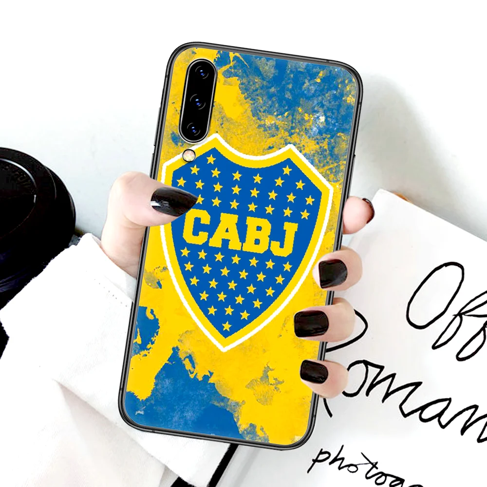 

Boca Soccer Juniors Club Phone Case For Samsung Galaxy A 3 5 7 8 10 20 20E 21S 30 30S 40 50 51 70 71 black Bumper Fashion Funda