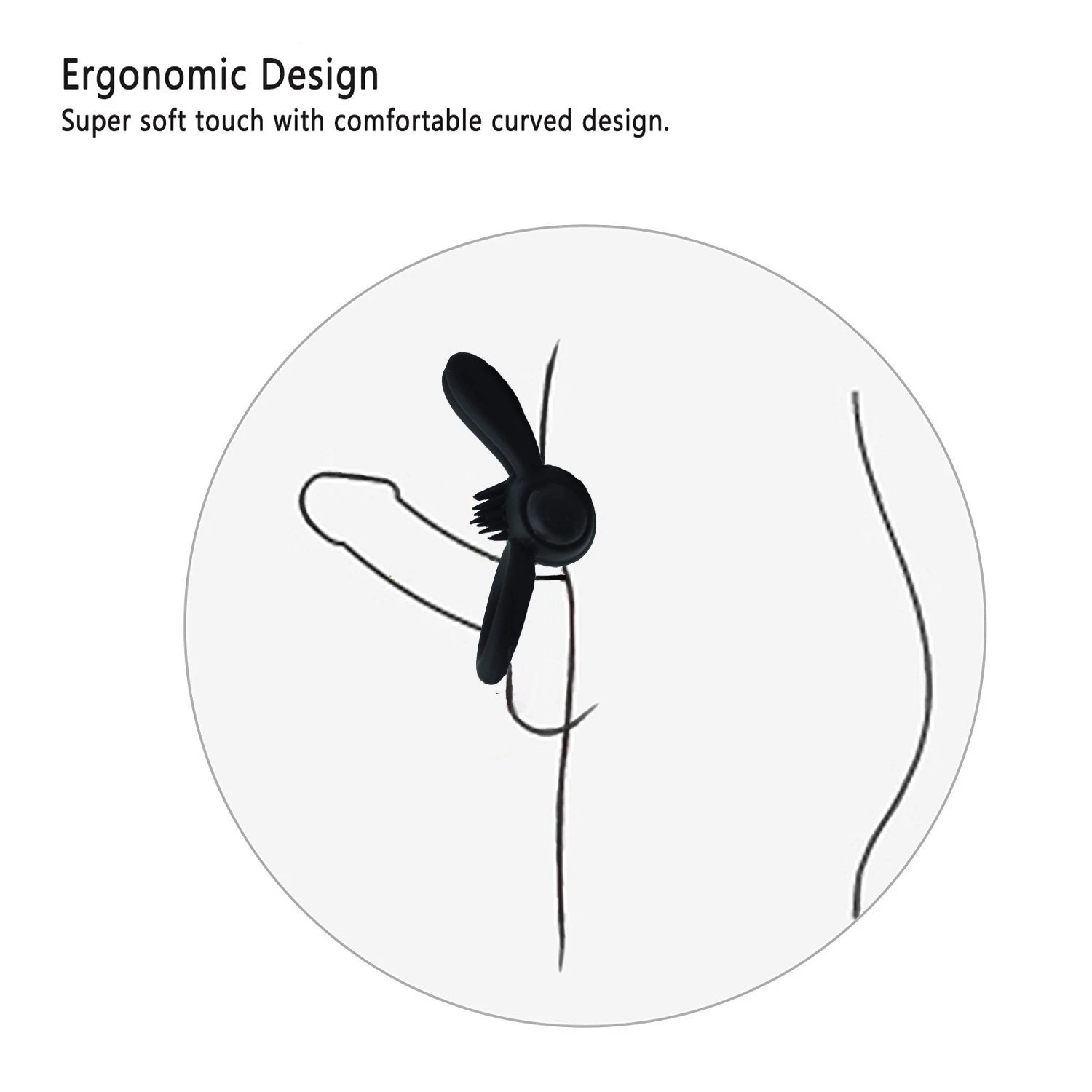 Афродизирующий прочное кольцо кролик вибратор с тройным клитором массажер для