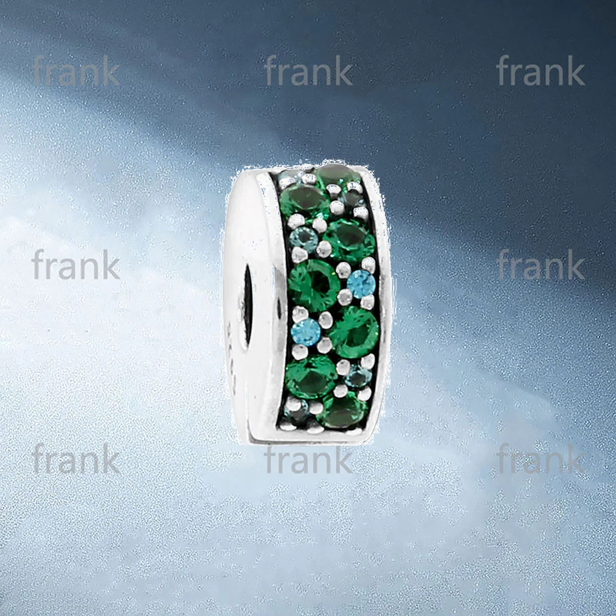 

791817Mczmx Mosaic Shining Elegance Multicolored Clip Charm