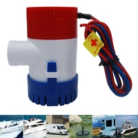 electric marine submersible bilge sump water pump 1100gph 12v with switch for boat submersible water pump