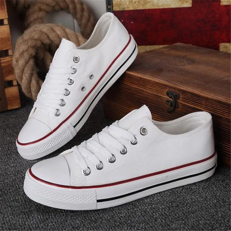 

New large size women's canvas shoes breathable couple casual shoes women sports running fashion womens bottom platform sneakers