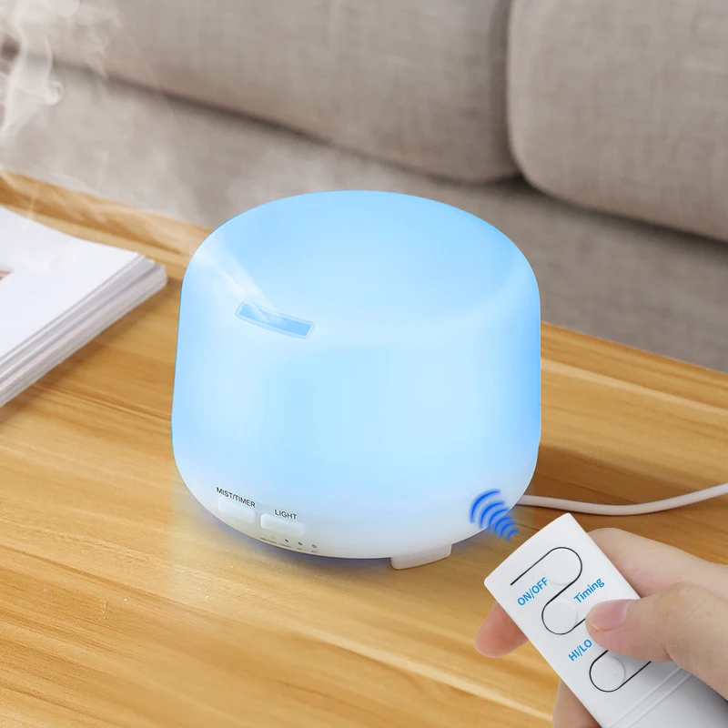 

Ultrasonic Air Humidifier Essential Oil Diffuser Aroma Lamp Aromatherapy Electric Aroma Diffuser Changing Color Home Mist Maker