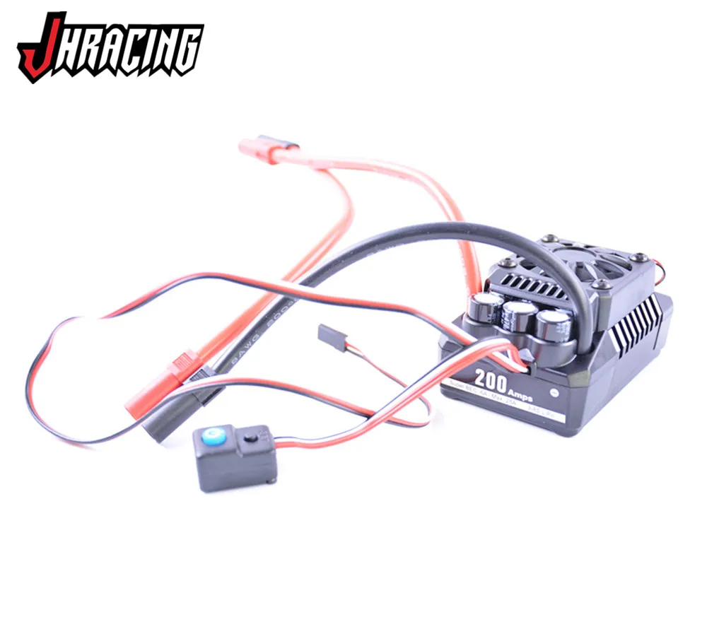 

Jhracing 200A водонепроницаемый бесщеточный ESC для 1:5 RC Car