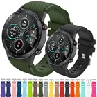 Ремешок силиконовый для Huawei Honor Magic Watch 2 42 мм 46 мм, сменный спортивный браслет для Huawei GT 2, 20 мм 22 мм