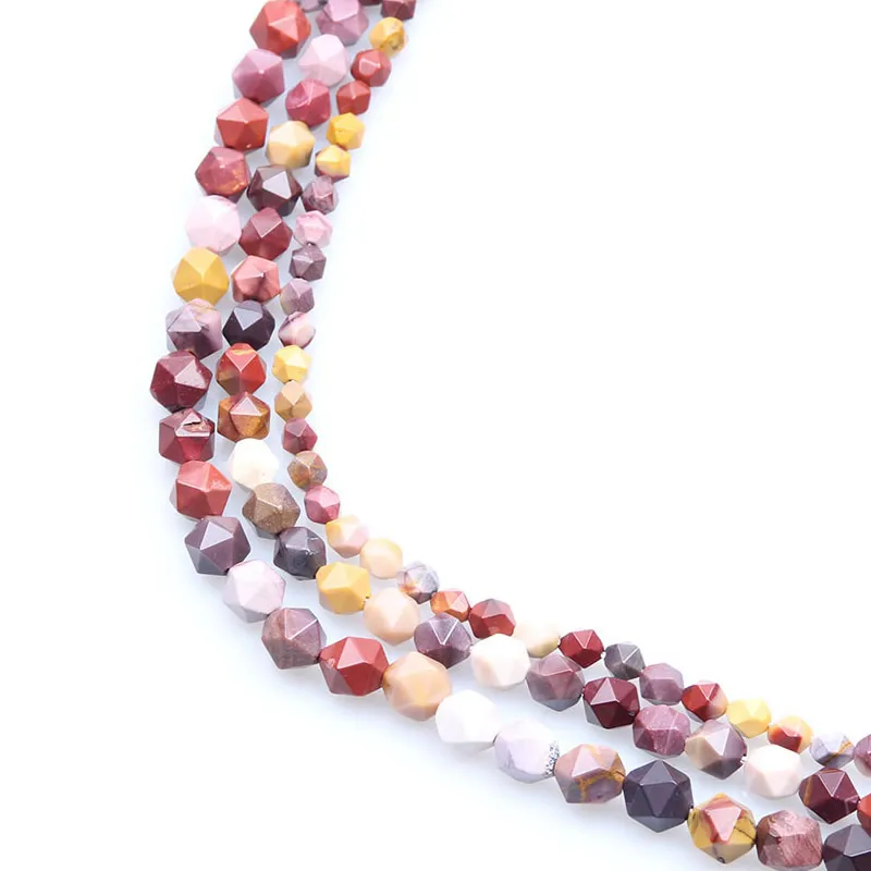 Оптовая продажа бусины из натурального сыпучего круглого ограненного яичного