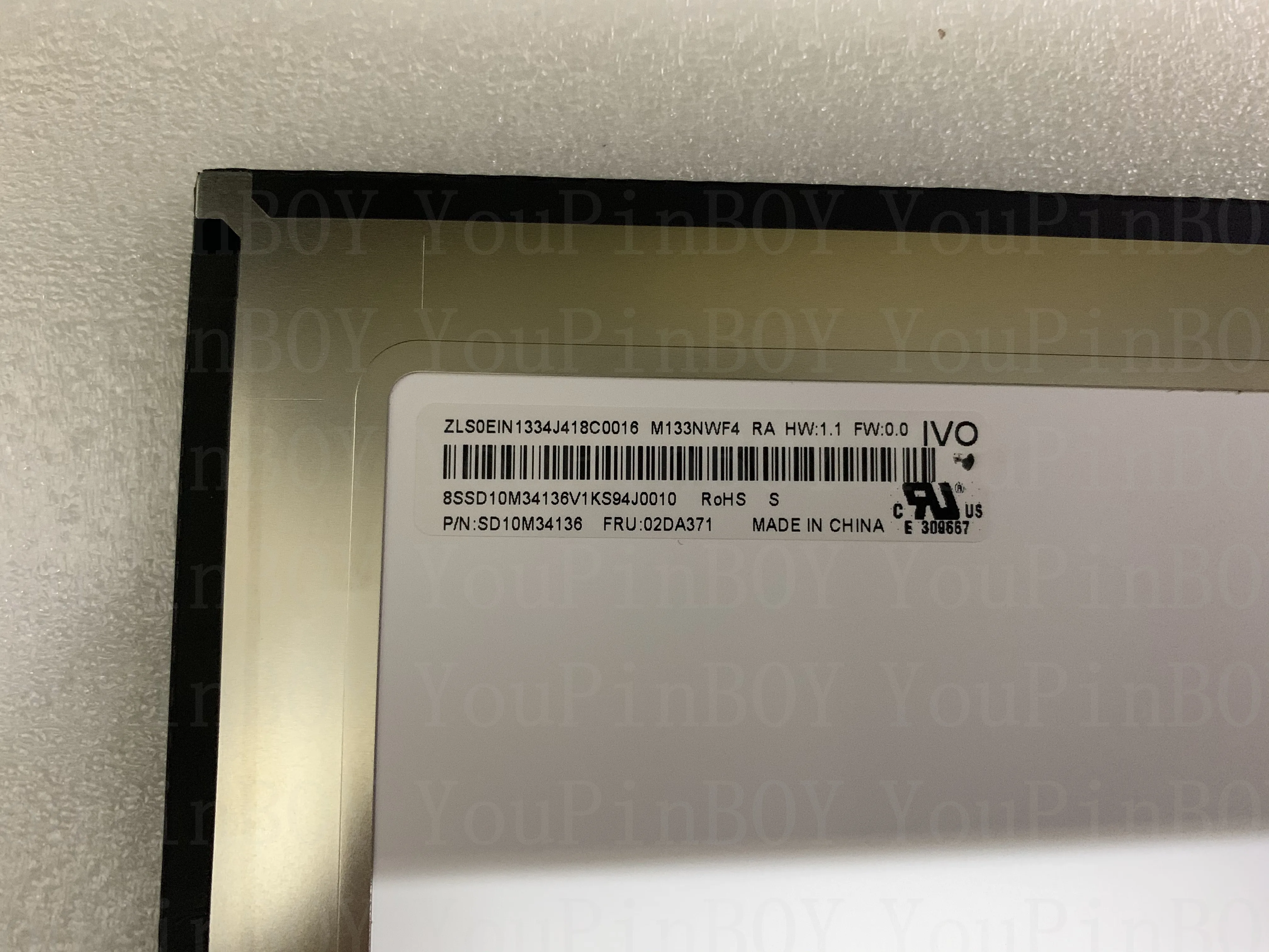 13 3 &quotM133NWF4 RA FHD 1920X1080 EDP 30PIN для Lenovo ThinkPad ЖК-экран матрица без сенсорного экрана FRU: