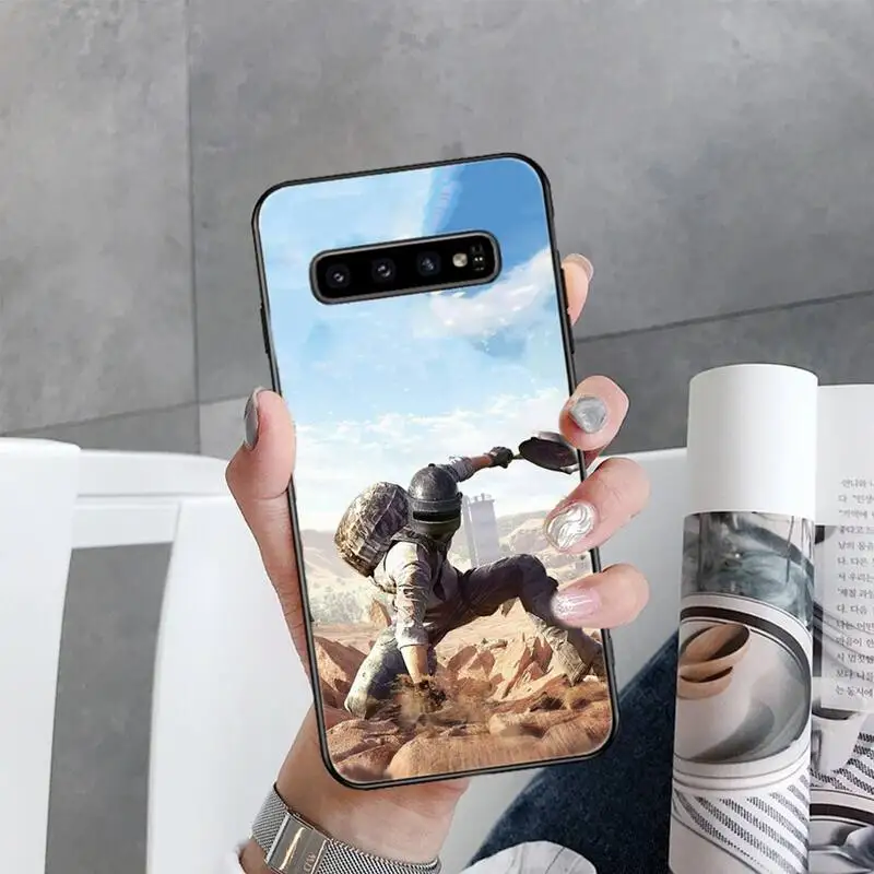 

PUBG Game Art Phone Case For Samsung Galaxy S5 S6 S7 S8 S9 S10 S10e S20 edge plus lite
