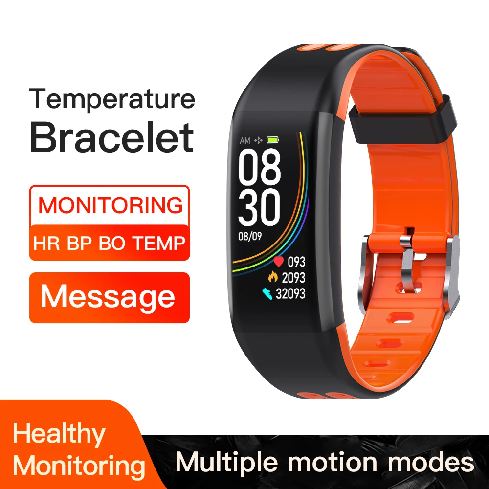 

Смарт-часы C5T с сенсорным экраном, IP67, 0,96 дюйма