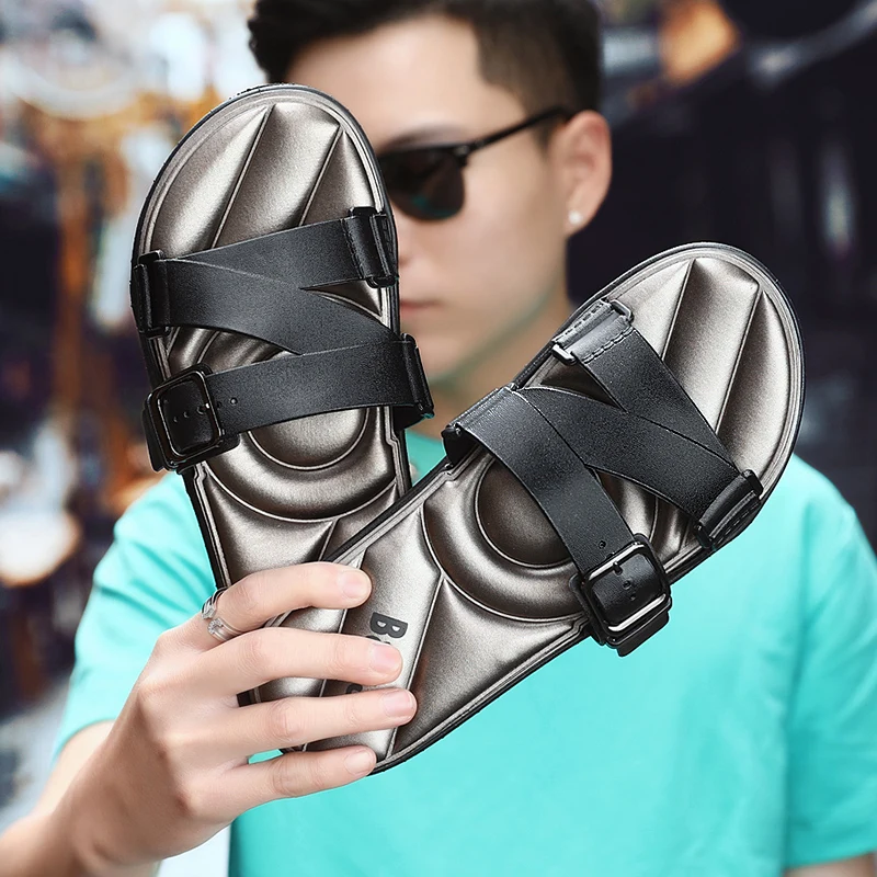 Мягкие искусственные сандалии унисекс Летние Водные мужские Высококачественная