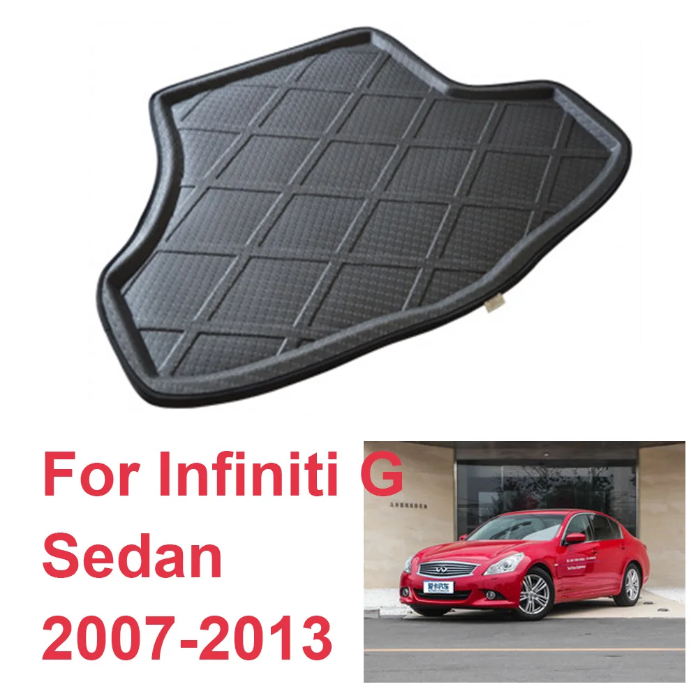 Подходит для Infiniti G35 G37 EX35 FX QX70 2007 2016 2008 2009 2013 подкладка ботинок задний багажник