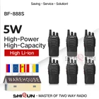 Рация Baofeng BF-888S, 888s, 5 Вт, 400-470 МГц, УВЧ, BF888s, BF 888S, H777, 6 шт.