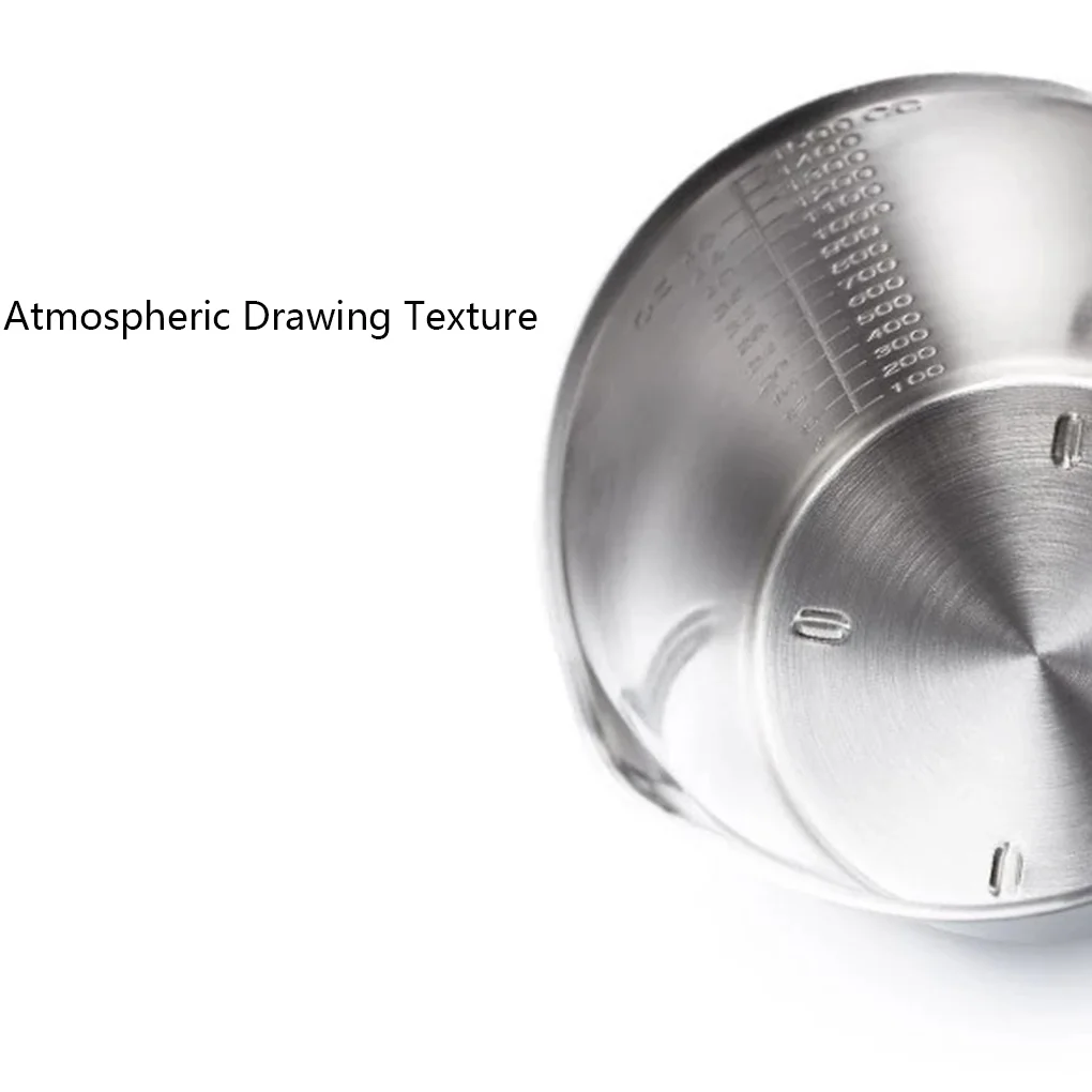 Мерная чашка из нержавеющей стали 304 чашки для молочного чая кухонные