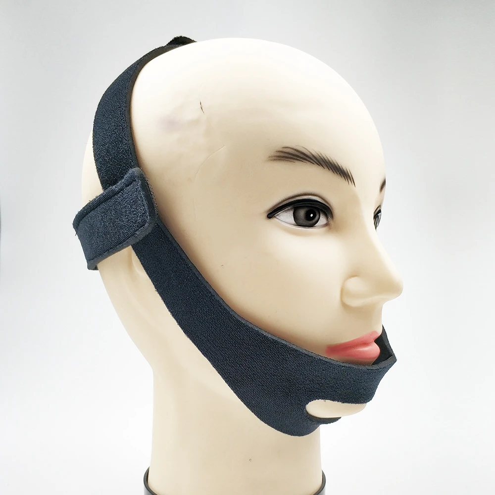 Anti Snore Chin Strap Stop Snoring Belt Sleep Apnea Support Straps For Woman Man Night Sleeping Aid Tools Cpap Mask | Красота и
