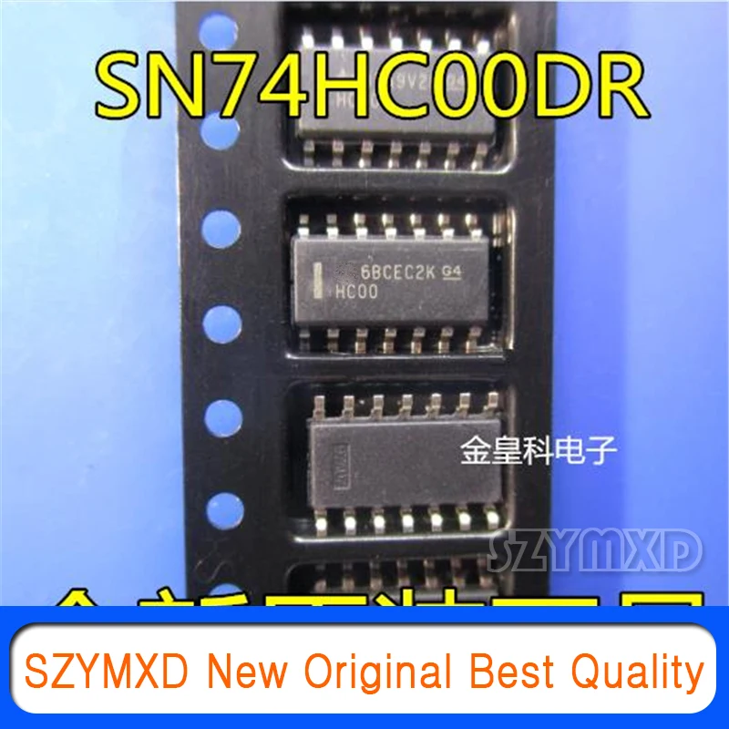 

10 шт./лот новый оригинальный SN74HC00DR SOIC-14 четырехходовой 2-вход положительный NAND ВОРОТА патч логическая микросхема в наличии