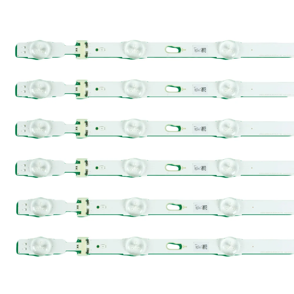 

New kit 12pcs LED backlight strip for Samsung UE48JU6060 V5DU-480DCA-R1 V5DU-480DCB-R1 BN96-34793A BN96-34794A UE48JU6400K
