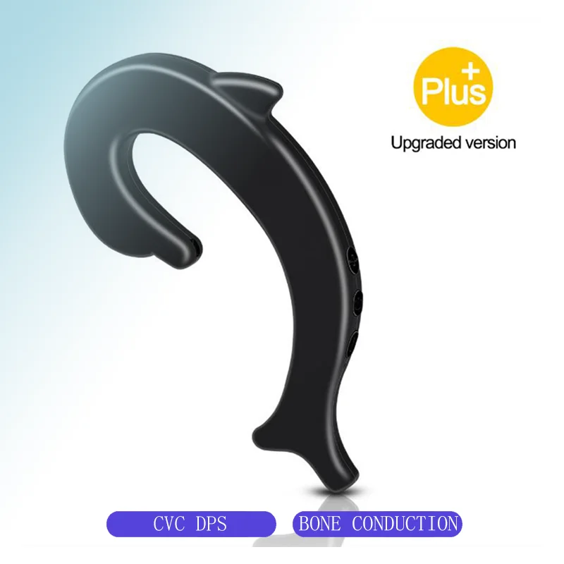 CVC DSP Bluetooth наушники с костной проводимостью черные беспроводные крючком