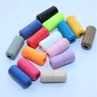 Пряжка для шнурков, 2 шт., алюминиевый замок для шнурков, аксессуары, металлический шнурок, набор для самостоятельной сборки кроссовок, металлический шнурок, пряжка 15 цветов в виде капсул