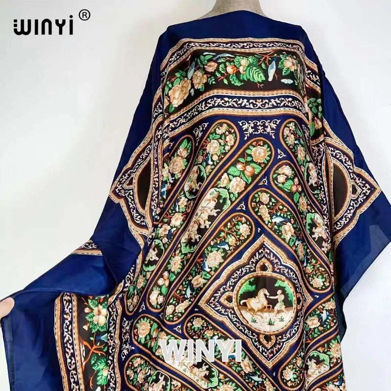 summer dress 2021 dames Boho Maxi Floral абайи V-neck Long Sleeve Elegant Holiday Beach  Sundress Party evening sexy long Dress