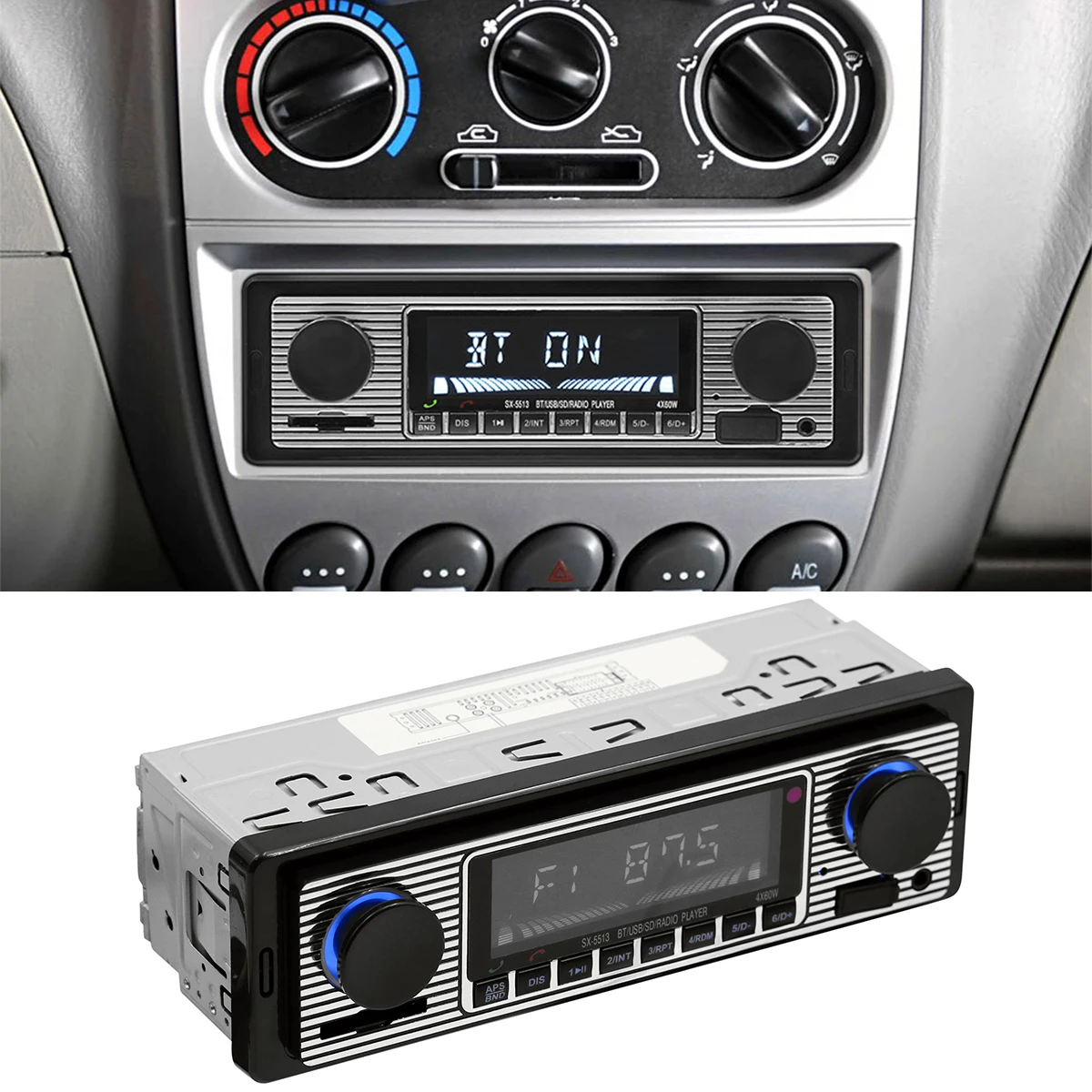 Автомобильный Bluetooth-совместимый Радио Аудио TDA7388 USB2.0 автомобильный стерео