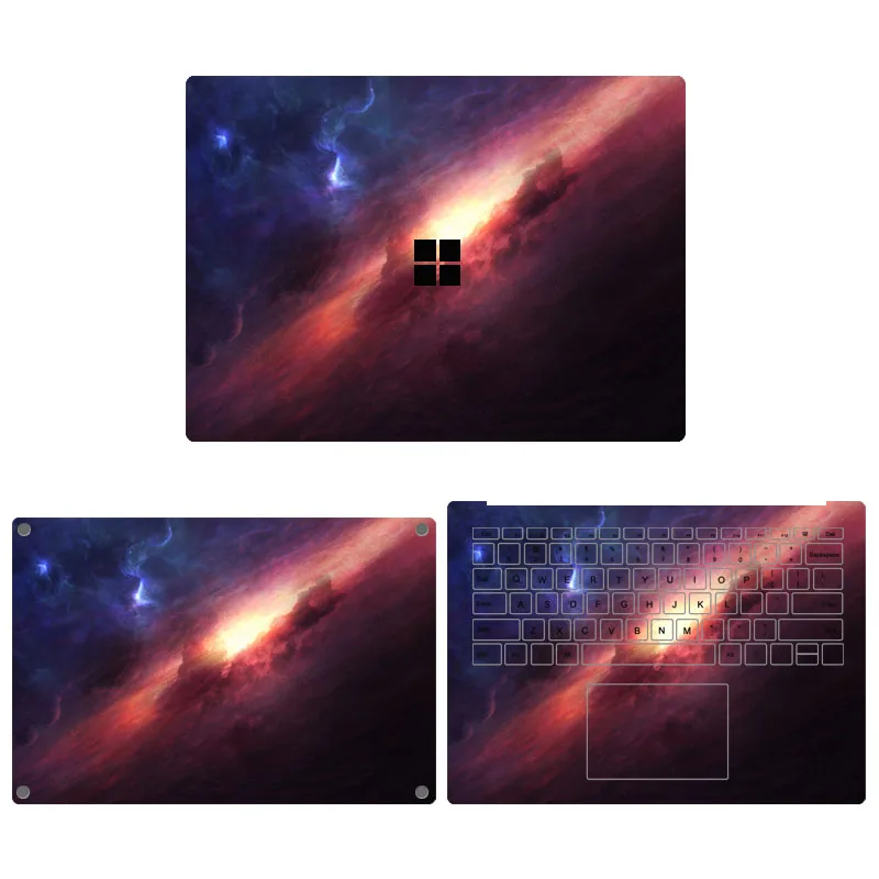 Чехлы для ноутбуков Microsoft Surface 1 2 13 5 дюйма красочные виниловые наклейки 3/4 15 дюймов