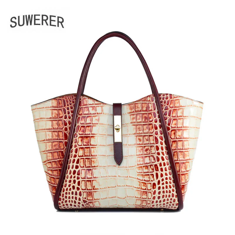 

New Luxury Handbags Women Bags Designer Famous Brand Women Handbags Fashion Real Cowhide Women Purse High Quality Tote Bag