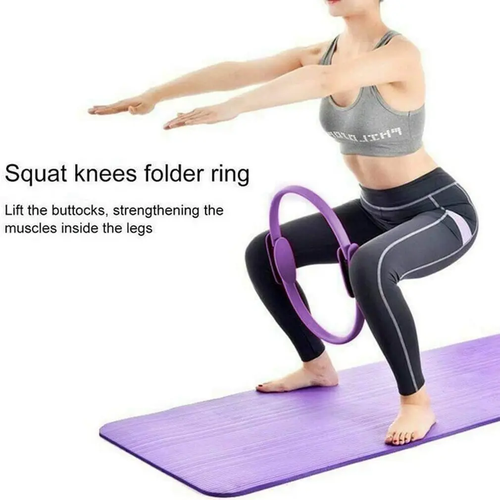 

Yoga Pilates Ring Fitness Magic Circle Professional Training Muscle Pilate Equipment Gym Accessories Goods For Home Workout