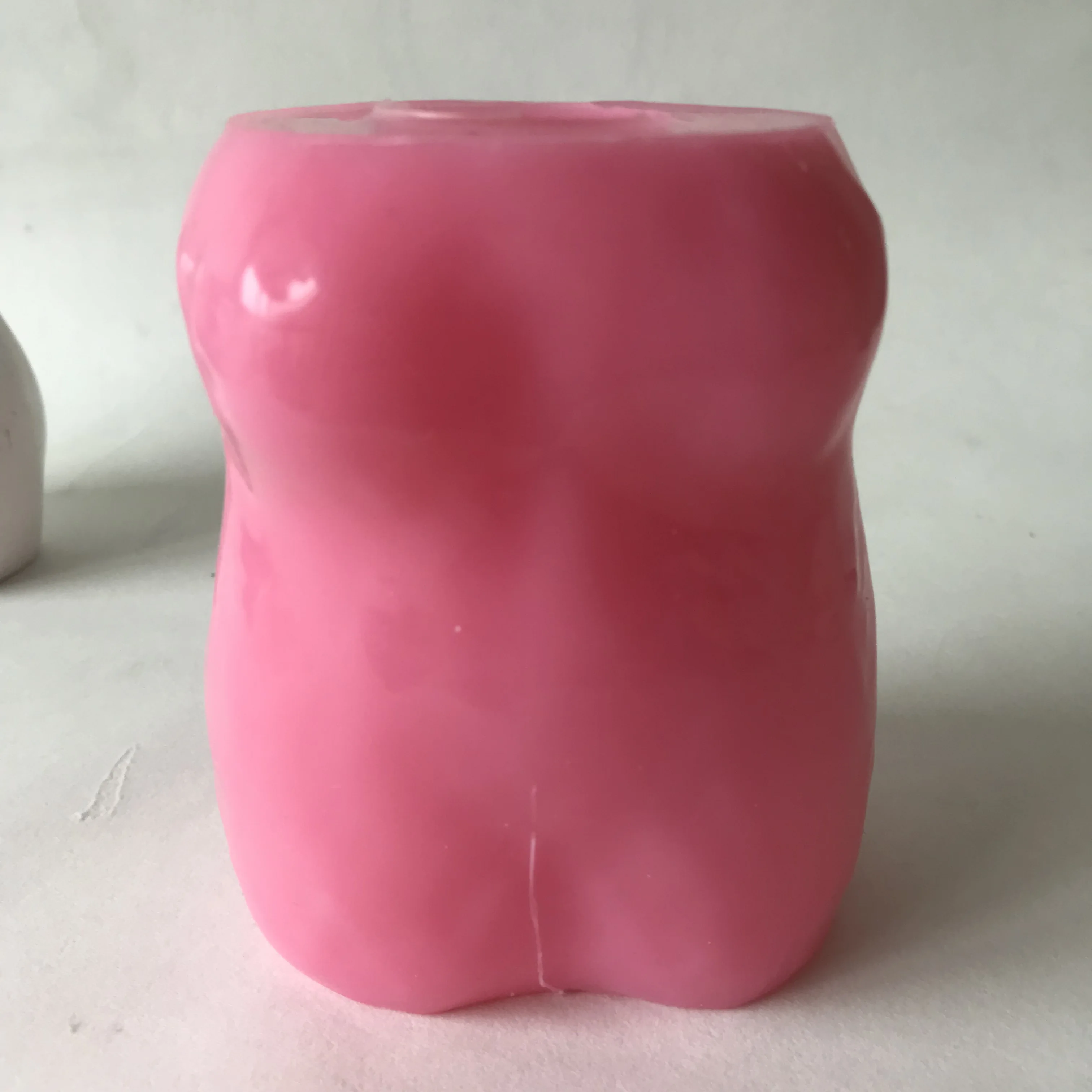 3D человека комбинезон для девочек гипсовой смолы формы ваз ручка держатель торт