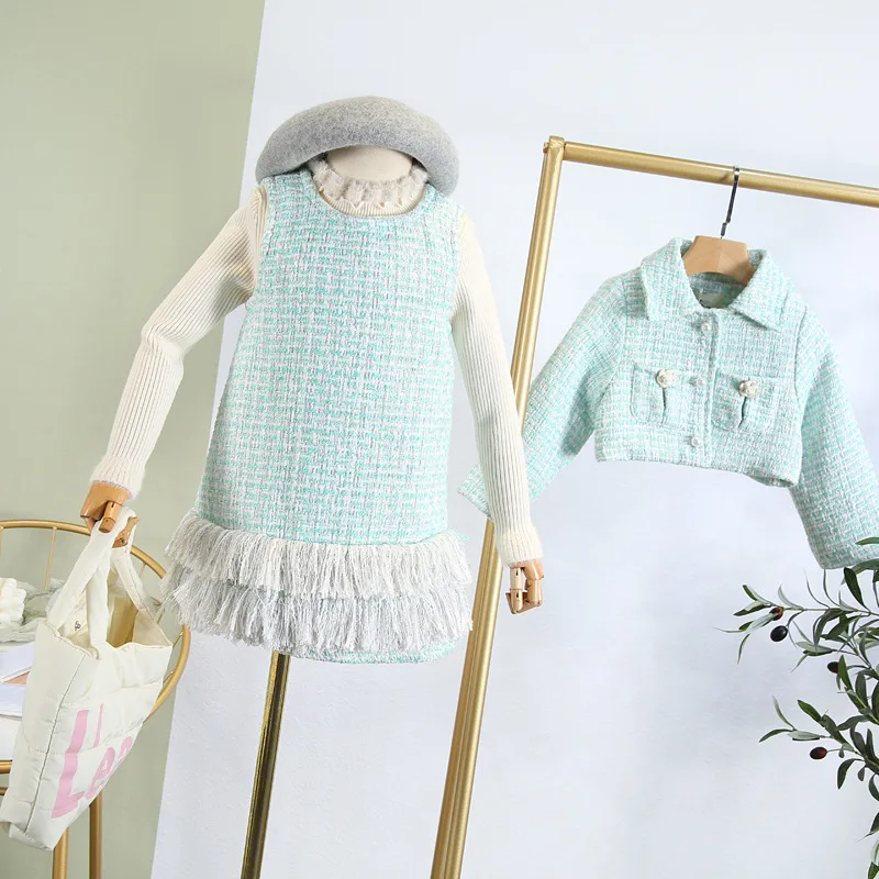 Девушки маленький аромат костюм 2019 на осень и зиму новая модель куртки с