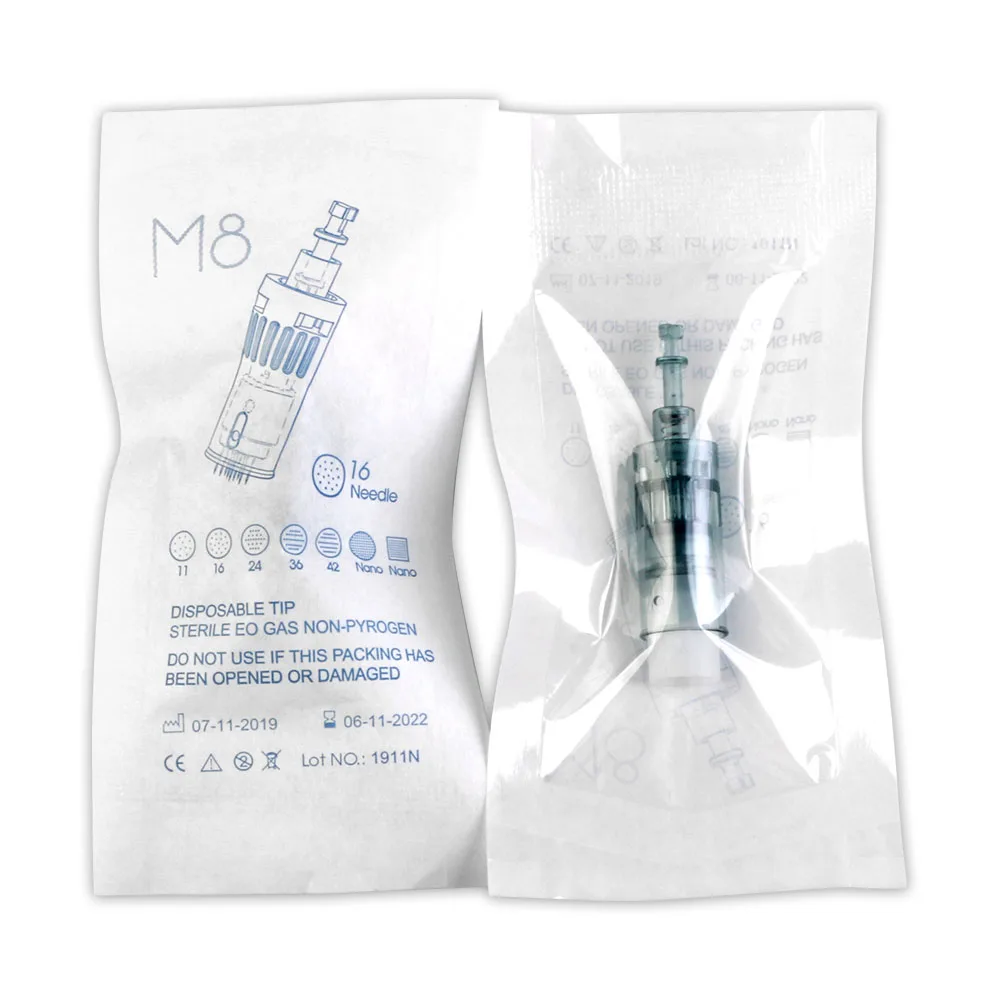 

20pcs Bayonet Cartridge Replacement for Dr.pen M8 Micro Needle 11 Pin 36 Pin 5D Nano Micro Needling Tip Derma Stamp Beauty