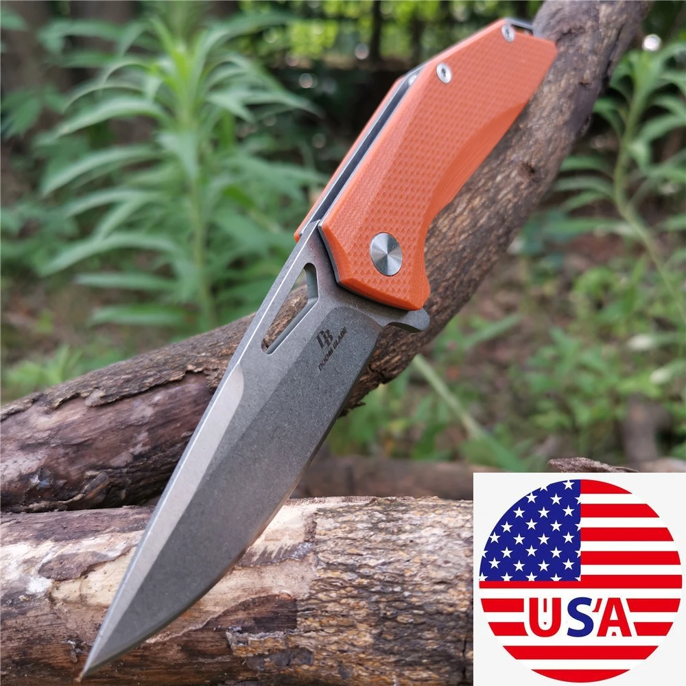 Складной нож D2 Blade G10 Ручка для рыбалки тактические карманные ножи с