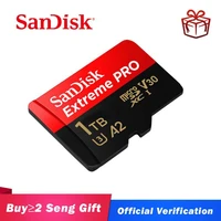 original sandisk extreme pro microsd uhs i memory card micro sd card tf card 95mbs 16gb 32gb 64gb class10 u3 cartao de memoria