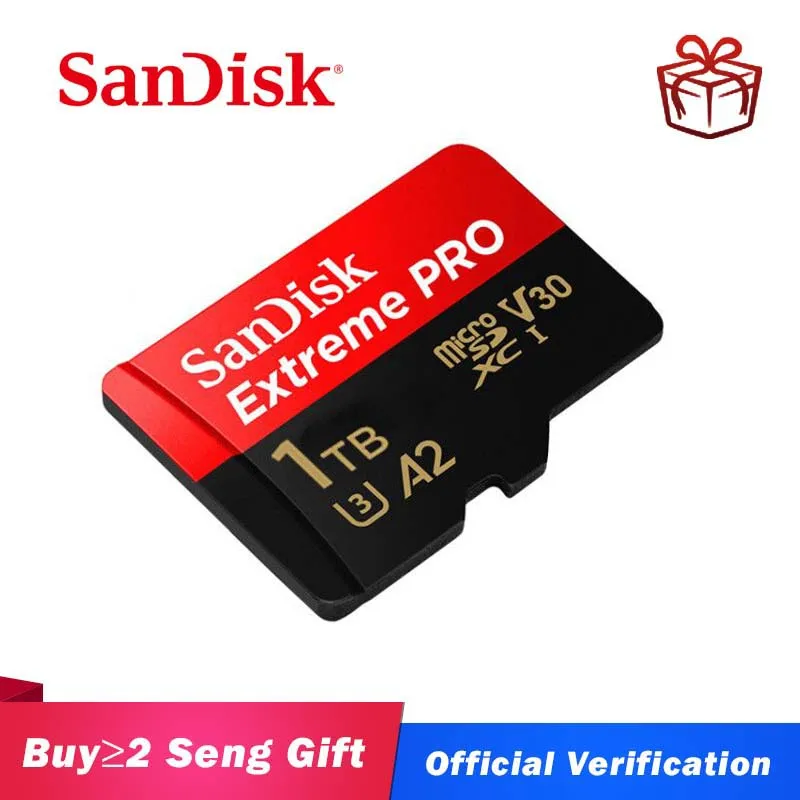 Оригинальный двойной флеш накопитель SanDisk Extreme Pro microsd UHS I слот для карт памяти micro