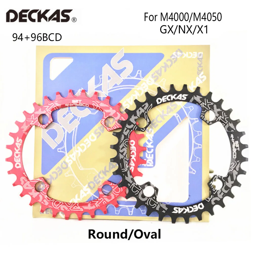 DECKAS 94 + 96BCD велосипедная цепь 32T 34T 36T 38T MTB горная Корона круглая овальная для M4000 M4050