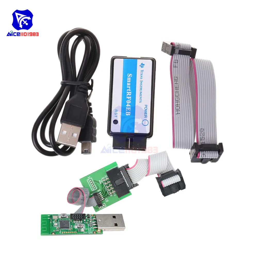 Diymore SmartRF04EB Bluetooth, Zigbee Simulator CC2531 CC2540 анализатор голой платы Zigbee Sniffer Программируемый разъем адаптера