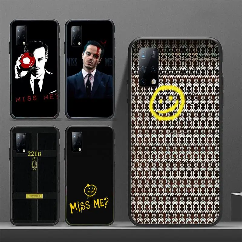 

Sherlock Moriartee 221B Phone Case for Galaxy J2pro J4 J5 J6 J7 J5prime J72016 J82018 M10 M20 M30 funda Cover