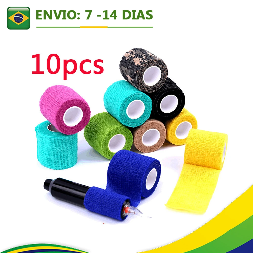 Водонепроницаемая защитная самоклеящаяся когезионная повязка 10 шт. эластичная