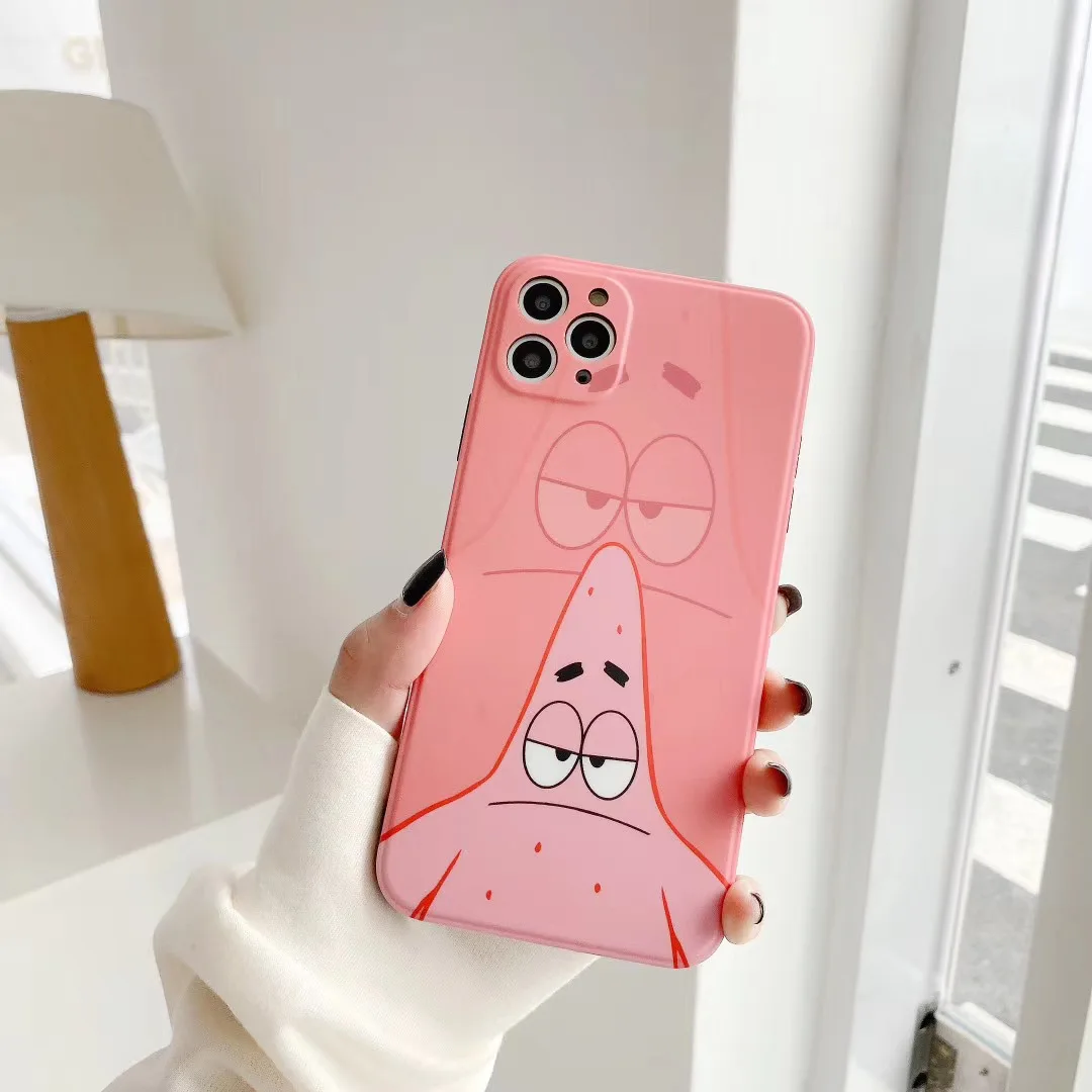 Губка Боб Квадратные брюки сквидерд темtacles Патрик звезда подходит для Iphone 11/12 Promax