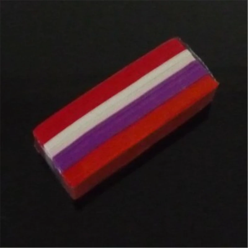 12 шт./пакет многоцветный ультра-тонкая полоска метель фокусы (50*18*10 мм) зимние