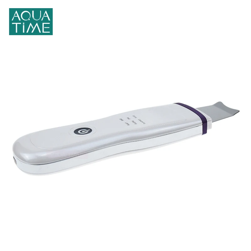 Скрабер ультразвуковой для кожи лица лопатка удаления акне устройство лифтинга