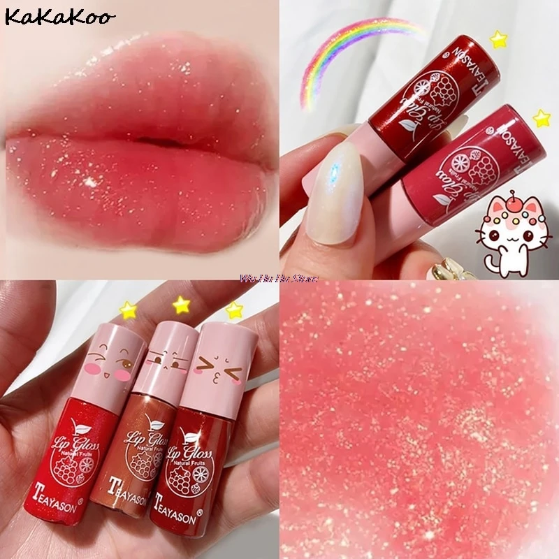 

Hot Schoonheid Spiegel Water Lipgloss Makeup Fluwelen Mat Waterdicht Hydraterende Blijvende Voedzaam Lip Tint Cosmetische