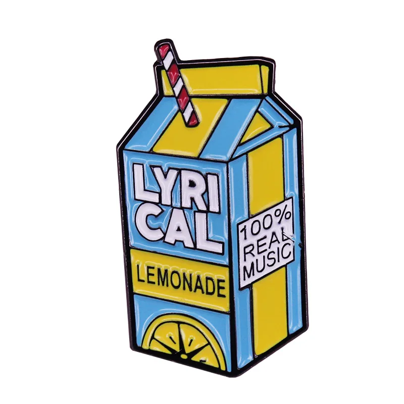 Lycrical lemonade 100% настоящий музыкальный значок tribute to Juice Wrld | Украшения и аксессуары