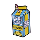 Lycrical lemonade 100% настоящий музыкальный значок tribute to Juice Wrld