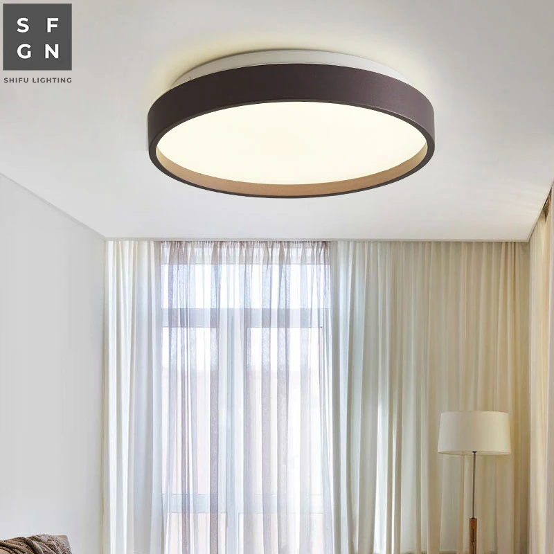 Светодиодный потолочный светильник в форме макаруна ультратонкий современный