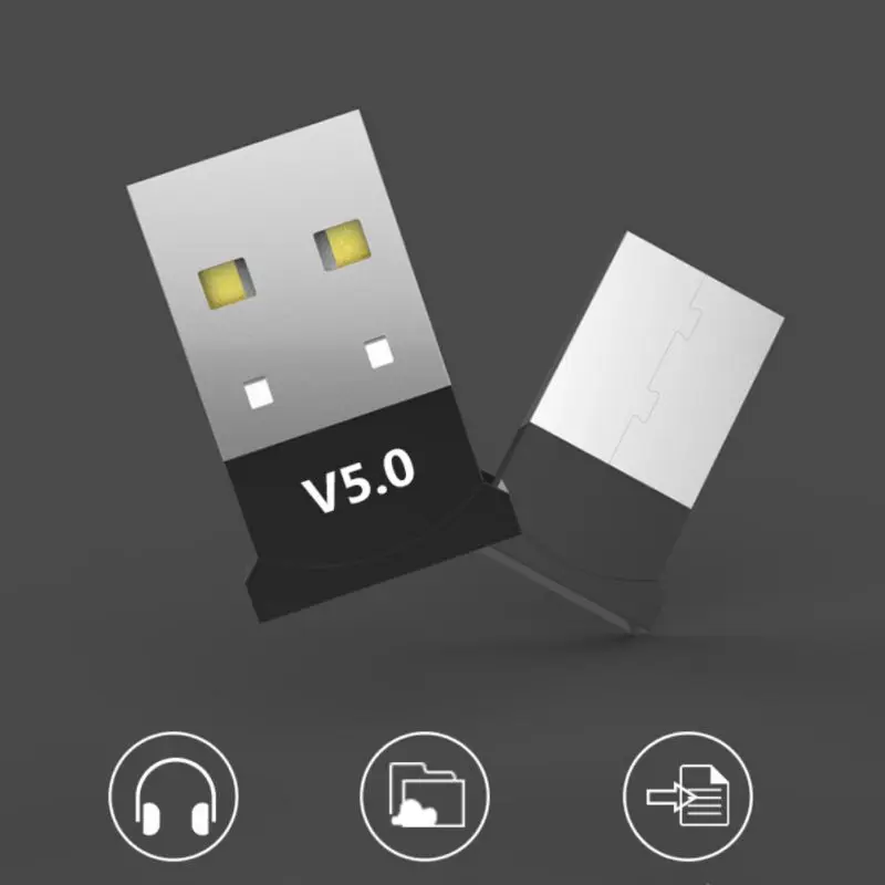 USB адаптер для Bluetooth 5 0 портативный беспроводной аудио приемник гарнитура
