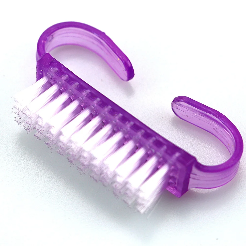 3 шт щетка для чистки ногтей инструменты пилочка маникюра педикюра мягкая