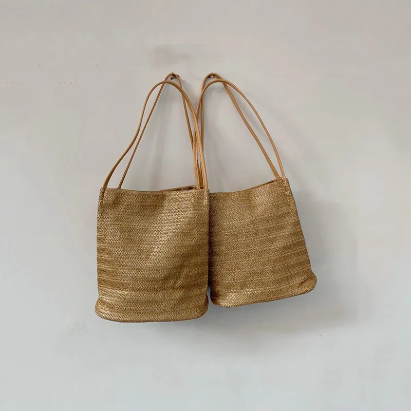 women's Handbag bag designer Luxury Summer bags Women Handbag 2021 Beach Weaving Ladies Straw Bag Wrapped Beach Bag Handbags