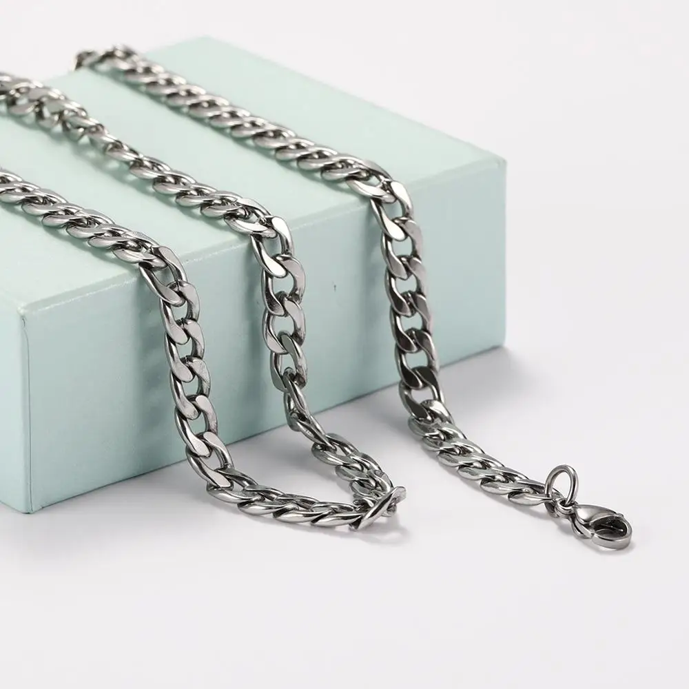 Женское Ожерелье из нержавеющей стали ширина 2 8 5 мм|Цепочки| |