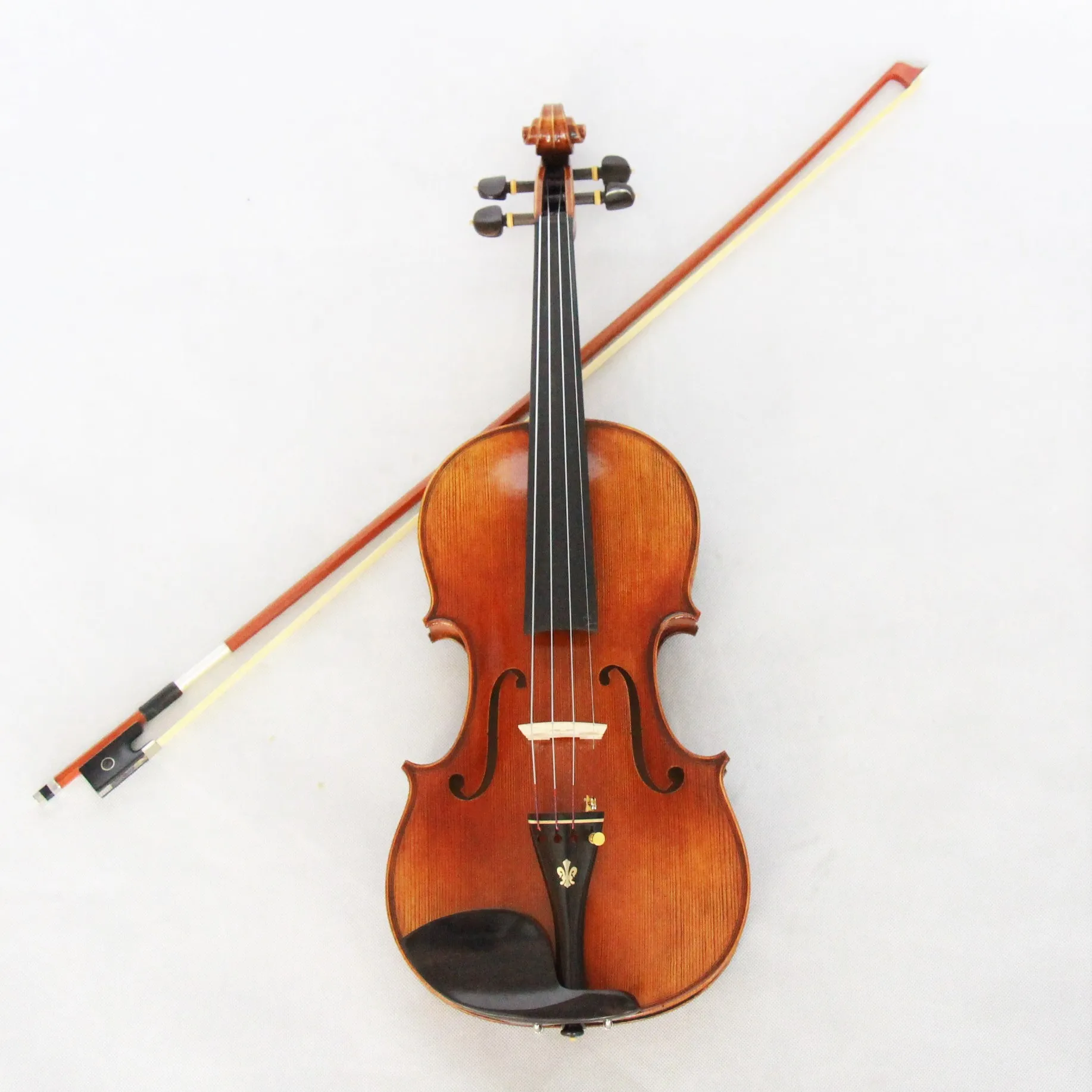 

Chinese professional violin high grade handmade violin solid wood violin